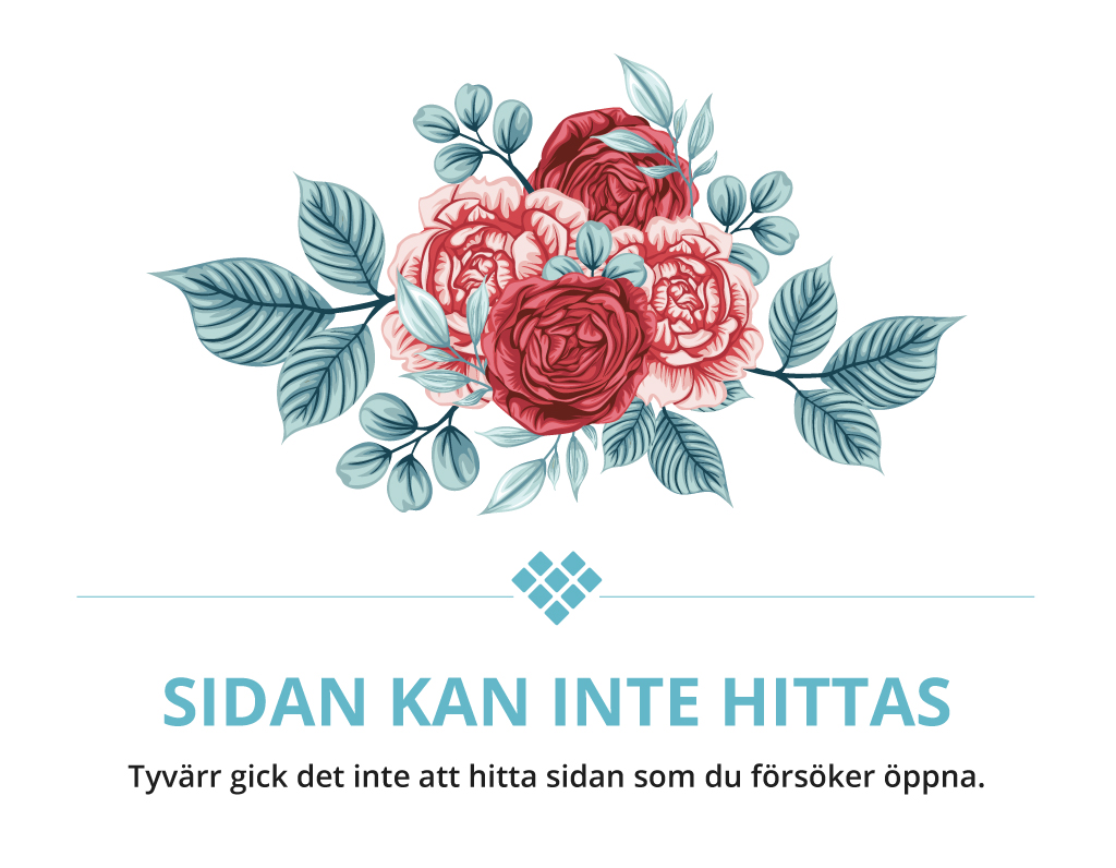 Sidan kan inte hittas